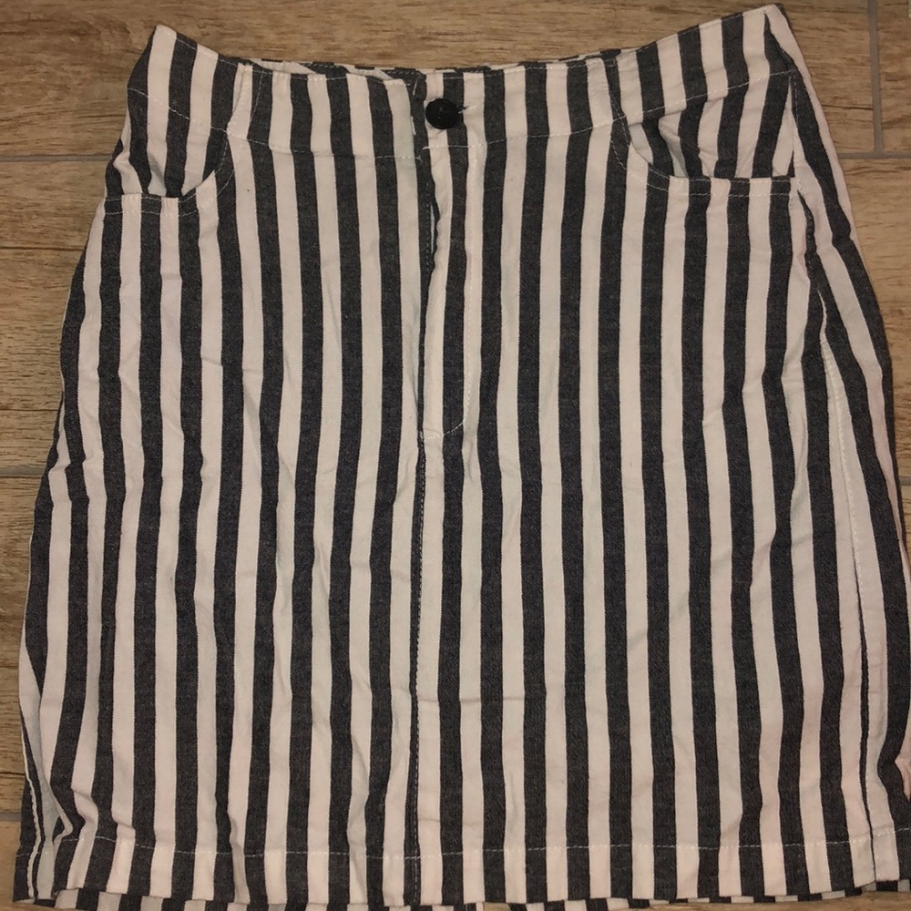Brandy Melville Striped Skirt